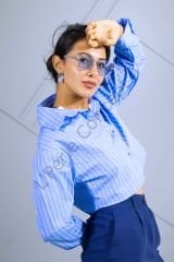 Taşlı Kısa Gömlek