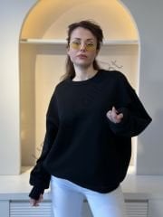 Cepli Şardonlu Sweatshirt